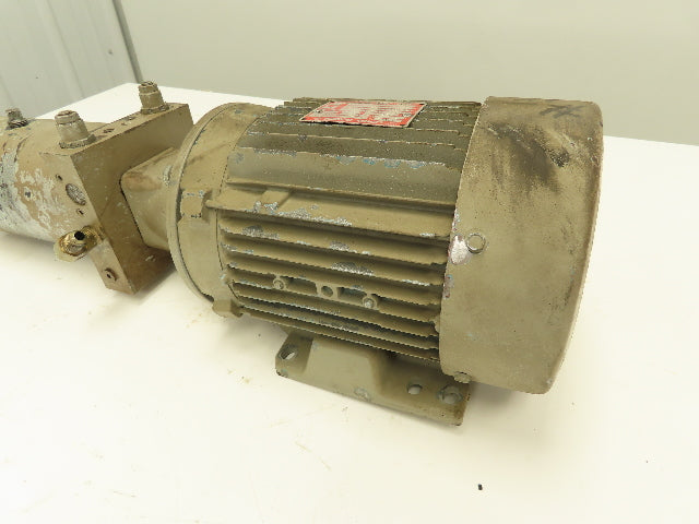 Leroy Somer 2hp Motor Hydraulic Power Unit 200-230/460v