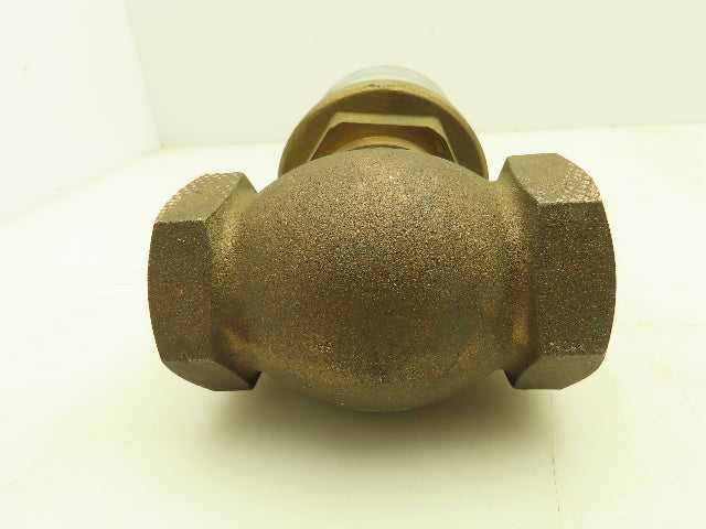 Valvaut Effepi Z200506E Pneumatic Controlled Globe Valve 1-1/2" NPT PTFE Bronze