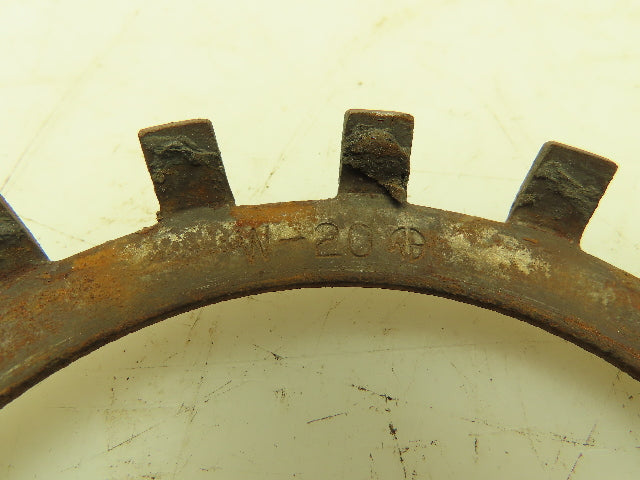 AN20 Bearing Locknut 3.9" Retaining Nut w/Washer W20 Lot of 9