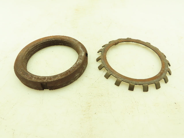 AN20 Bearing Locknut 3.9" Retaining Nut w/Washer W20 Lot of 9