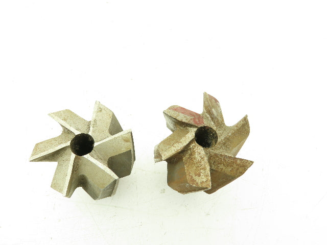 120-6212 Radial Drive Counterbore Reamer Drill 6-Flute 2-1/8" Cut Dia LOT OF 2