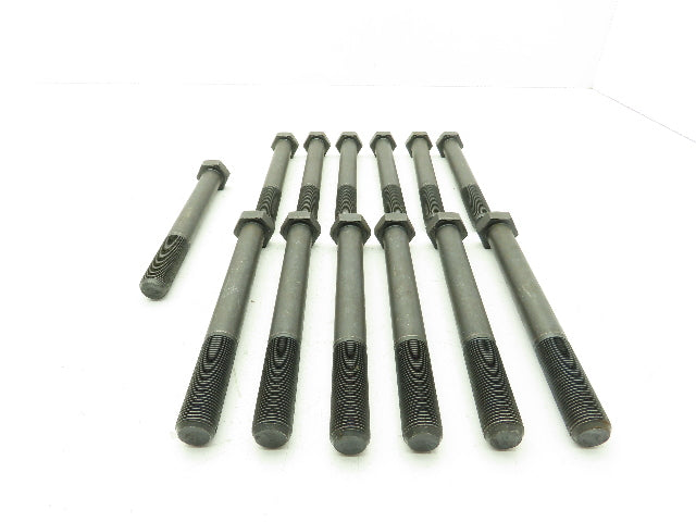 3/4-16 x 7" Hex Head Cap Screw Bolt Grade 8 PT Black Oxide Lot of 13