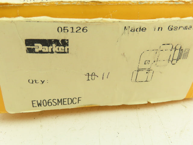 Parker Ermeto DIN Swivel 90° Elbow 6mm Tube x M14 Nut w/ M12 BSPP Lot of 11