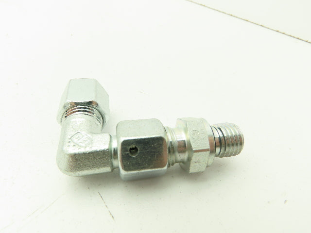 Parker Ermeto DIN Swivel 90° Elbow 6mm Tube x M14 Nut w/ M12 BSPP Lot of 11