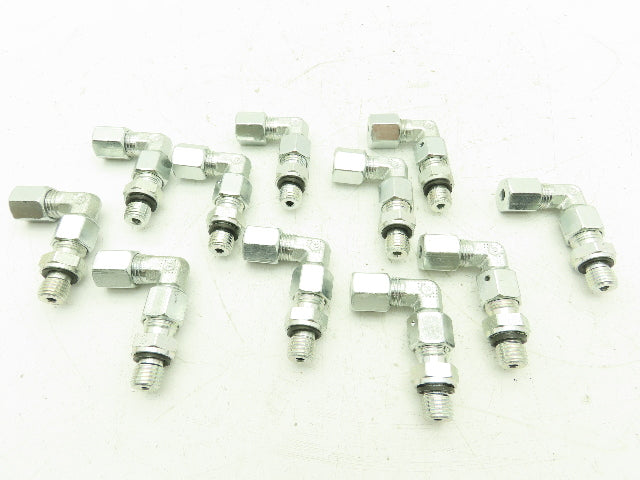 Parker Ermeto DIN Swivel 90° Elbow 6mm Tube x M14 Nut w/ M12 BSPP Lot of 11