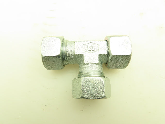 Parker Ermeto EL22LOMD Metric EO 24° Swivel Nut Run Tee 22mm Tube x M30 Lot of 5