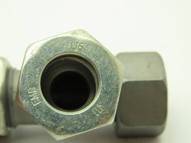 EL15LOMD Metric 24° Swivel Nut Run Tee 15mm Tube x M22 Swivel Lot of 13