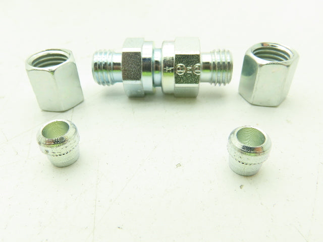 Parker Ermeto RHD06LCF EO DIN Non Return Valve 6mm Tube Fitting Lot of 10