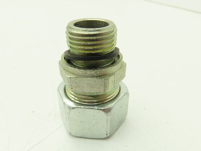 Parker GE18LREDOMD EO 24° Male Stud Connector 18mm Tube x 1/2" BSPP Lot of 10