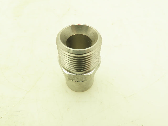 Parker 10191N-16-16C Parkrimp Stainless Crimp Fitting 7/8" Hose x 1" NPT Male