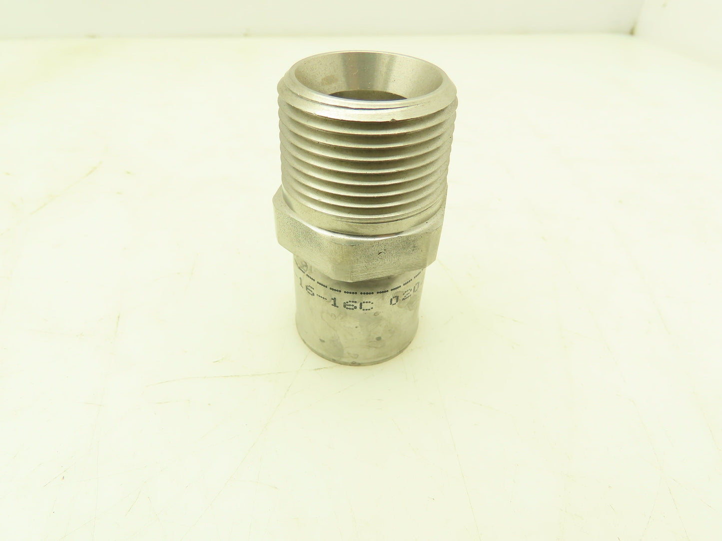 Parker 10191N-16-16C Parkrimp Stainless Crimp Fitting 7/8" Hose x 1" NPT Male
