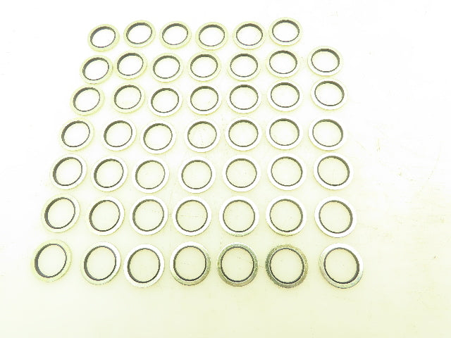 Parker D9DT-10 Bonded Seal O-Ring Nitrile/Steel K4 Fitting 5/8" BSPP Lot of 48