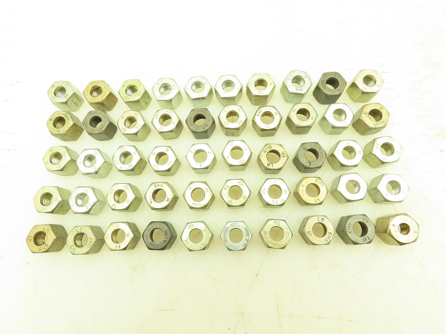 8L Steel Compression Fitting EO Metric Nut 8mm Tube Lot of 50