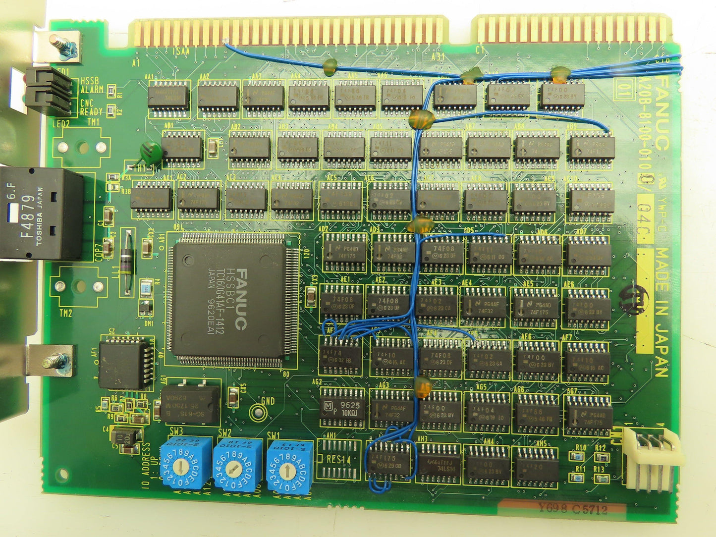 Fanuc A20B-8100-0100/04C PC Card Circuit Board