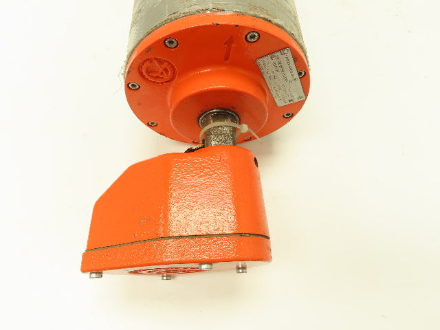 Van Der Graaf TM160A30-410-RTM Drum Roller Motor 1HP 480V 177FT/Min 24" Brake