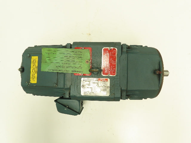 Reliance Electric C1811ATCZ RPM III DC Motor 3HP 500V 1750 RPM DP 182TC Face