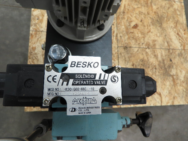 Jungwoo Electric Orbital Riveters Hydraulic Unit 5 cm Stroke 0.75kw 220V Motor