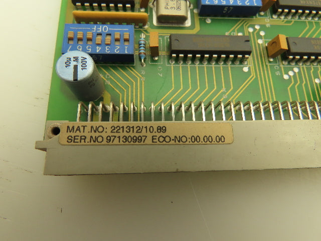Siemens 412-2B710.89 Rofin-Sinar Laser Control Card