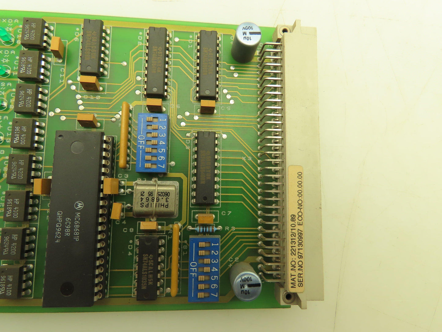 Siemens 412-2B710.89 Rofin-Sinar Laser Control Card