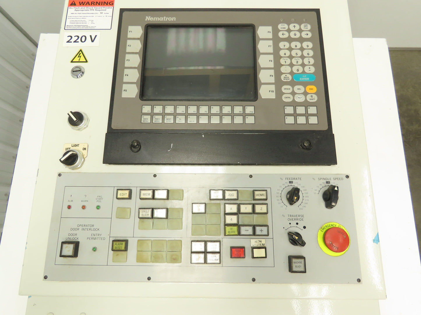Nematron ICC-5000-PC1 Operator Interface Display Control Panel Enclosure 23x27"