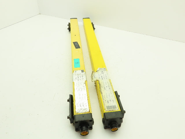 Sick 14-FGS Safety Light Curtain Sensors Transmitter + Receiver 6M x 750mm