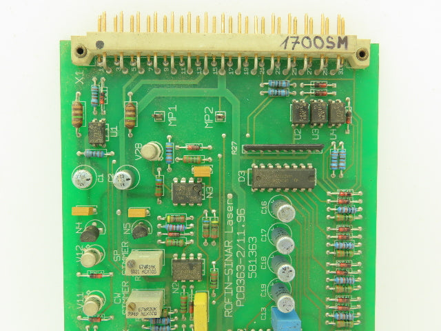 Rofin-Sinar Laser PCB363-2/11.96 PCB Control Circuit Board 581363/11.96