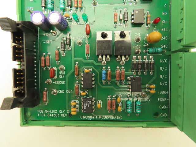 Cincinnati 844303 PCB Circuit Board Rev B
