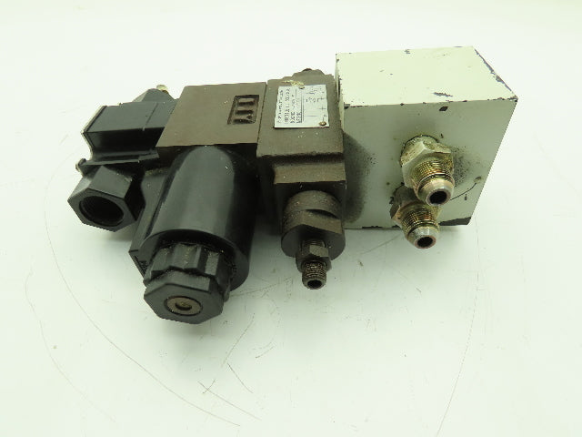 Daikin KSO-G02-3BP-30-NR Hydraulic Directional Solenoid Valve Stack 24VDC