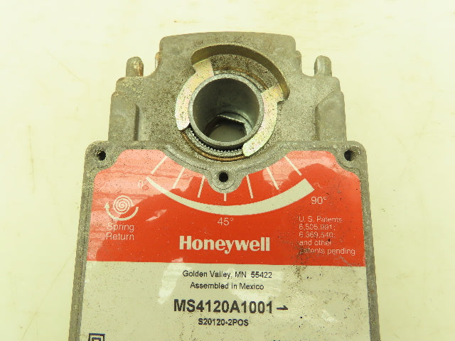 Honeywell MS4120A1001 Direct Coupled Actuator Spring Return 175 lb-in 90 Degree