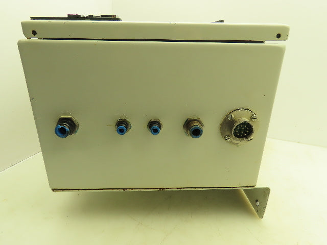 Festo Control Systems Pneumatic Solenoid Valve Control Panel Box 24VDC 16x12x8"