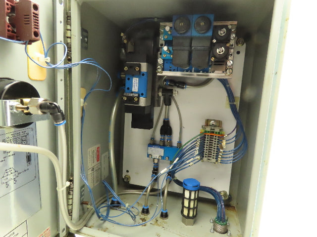 Festo Control Systems Pneumatic Solenoid Valve Control Panel Box 24VDC 16x12x8"