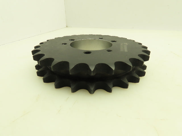 Tsubaki D50SDS26 Double Strand #50 Roller Chain Sprocket 26T 5/8" Pitch SDS QD