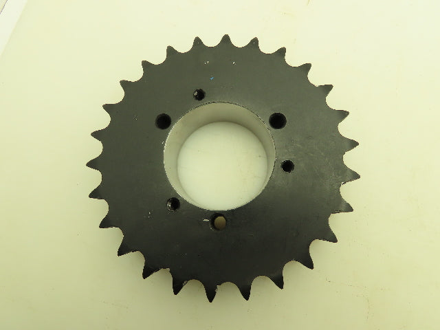 Tsubaki D50SDS26 Double Strand #50 Roller Chain Sprocket 26T 5/8" Pitch SDS QD