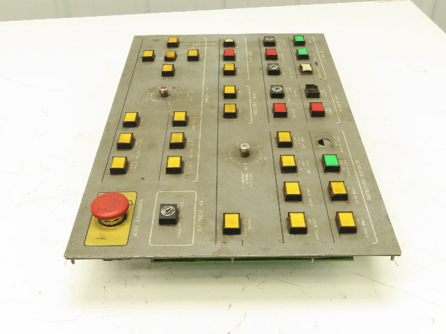 Cincinnati 841982 Laser Control Panel 39 Push Button Switches