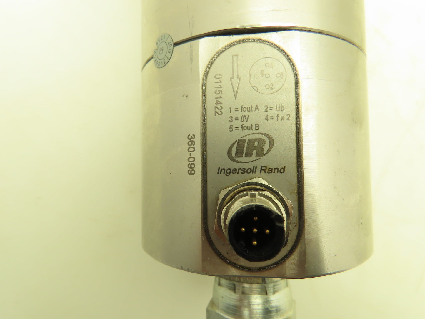 IR Ingersoll Rand 360-099 Stainless Gear Flow Valve 3/4"
