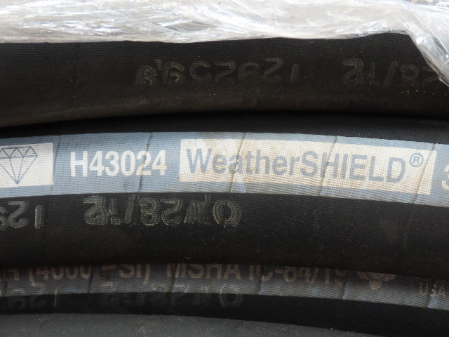 Weatherhead H43024 WeatherShield High Pressure Hydraulic Hose 1 1/2" ID x 48'L