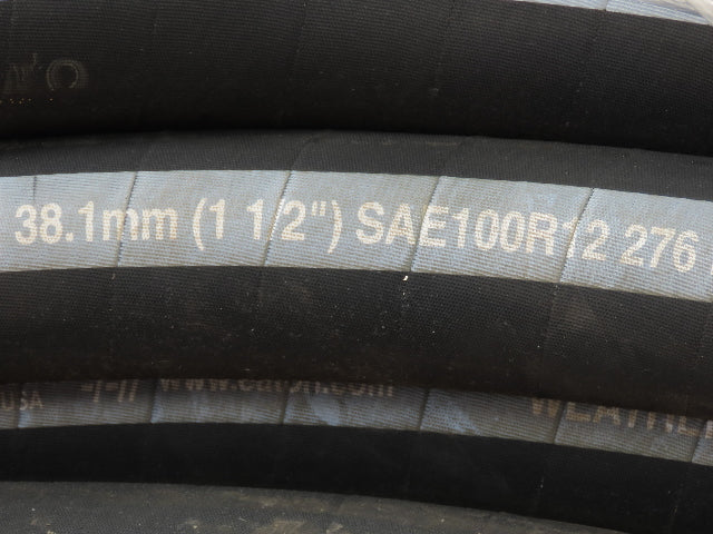 Weatherhead H43024 WeatherShield High Pressure Hydraulic Hose 1 1/2" ID x 48'L