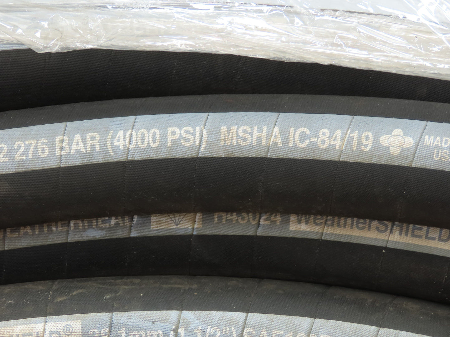 Weatherhead H43024 WeatherShield High Pressure Hydraulic Hose 1 1/2" ID x 48'L