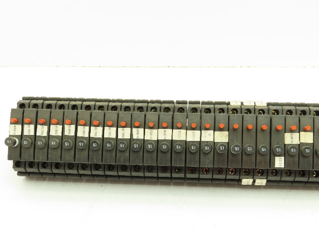 Allen Bradley 1492-GH015 Din Rail 1.5A Circuit Breaker Ser B 250V Lot of 64
