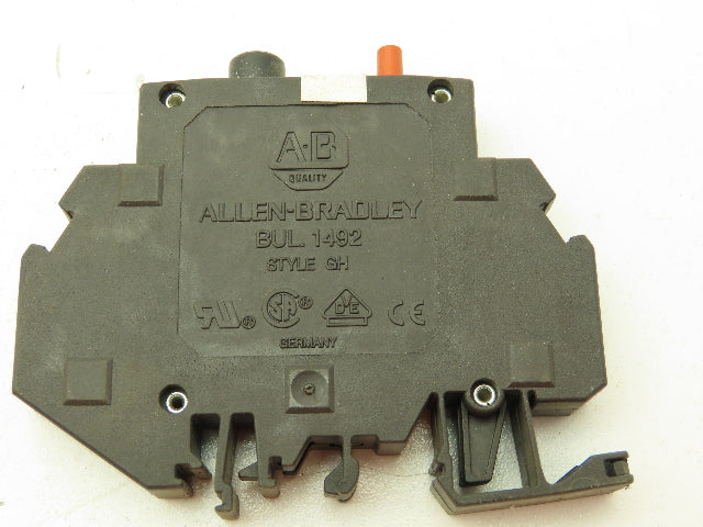 Allen Bradley 1492-GH015 Din Rail 1.5A Circuit Breaker Ser B 250V Lot of 64