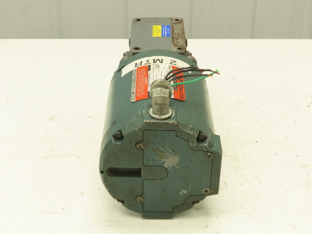 Reliance Gearmotor .5Hp 230/460V 3PH 50:1 Boston Gear Reducer 35 RPM Output 56C