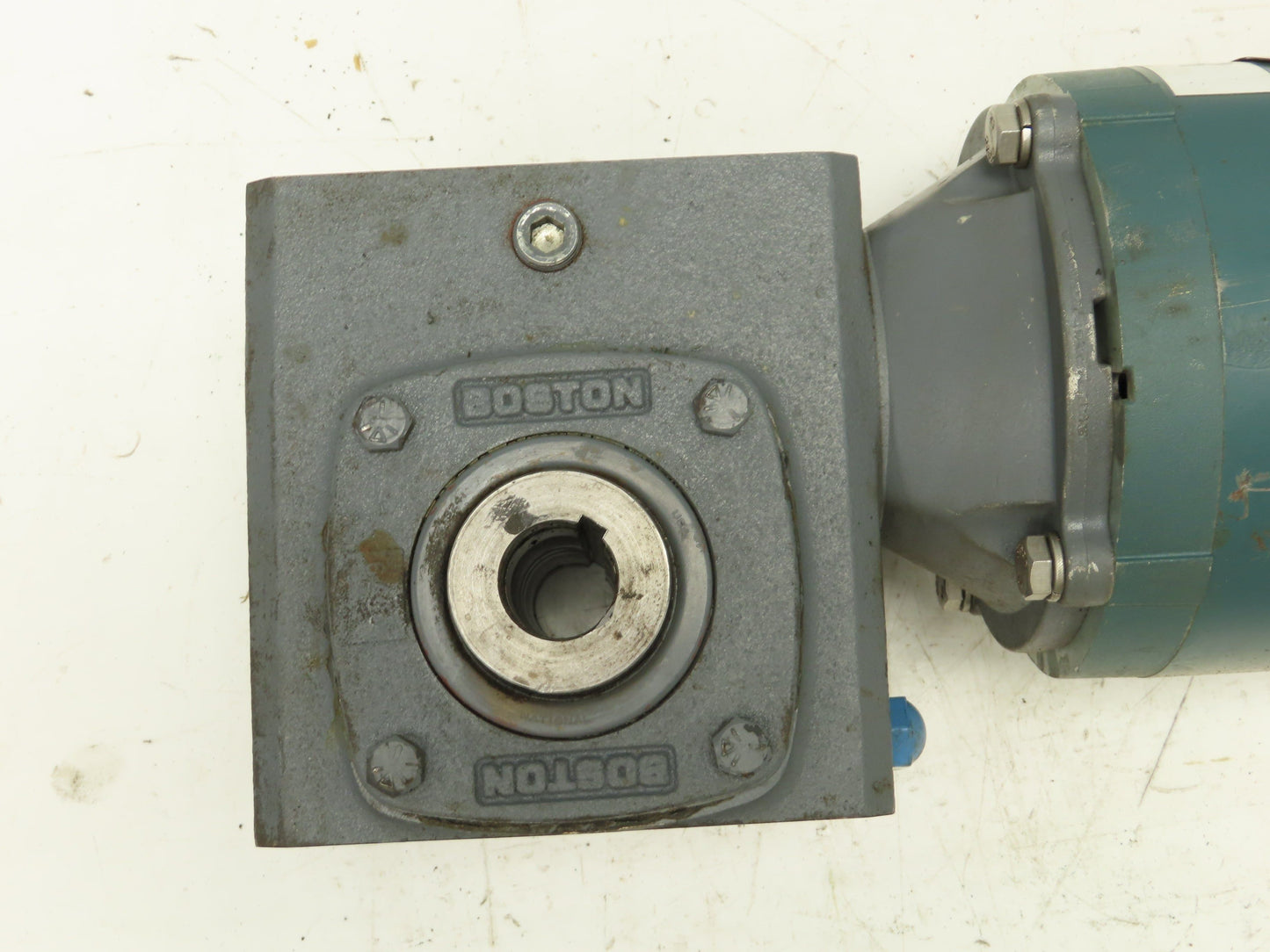 Reliance Gearmotor .5Hp 230/460V 3PH 50:1 Boston Gear Reducer 35 RPM Output 56C