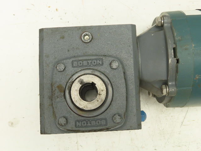 Reliance Gearmotor .5Hp 230/460V 3PH 50:1 Boston Gear Reducer 35 RPM Output 56C