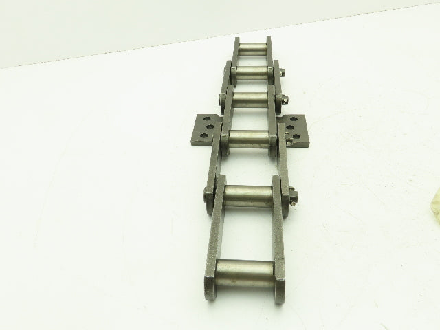 Tsubaki P-5518 Steel Attachment Roller Chain w/Connector Links 4" Pitch