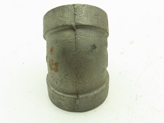 Class 300 Malleable Iron Black Pipe 45° Elbow 1-1/4" Female NPT Lot of 8