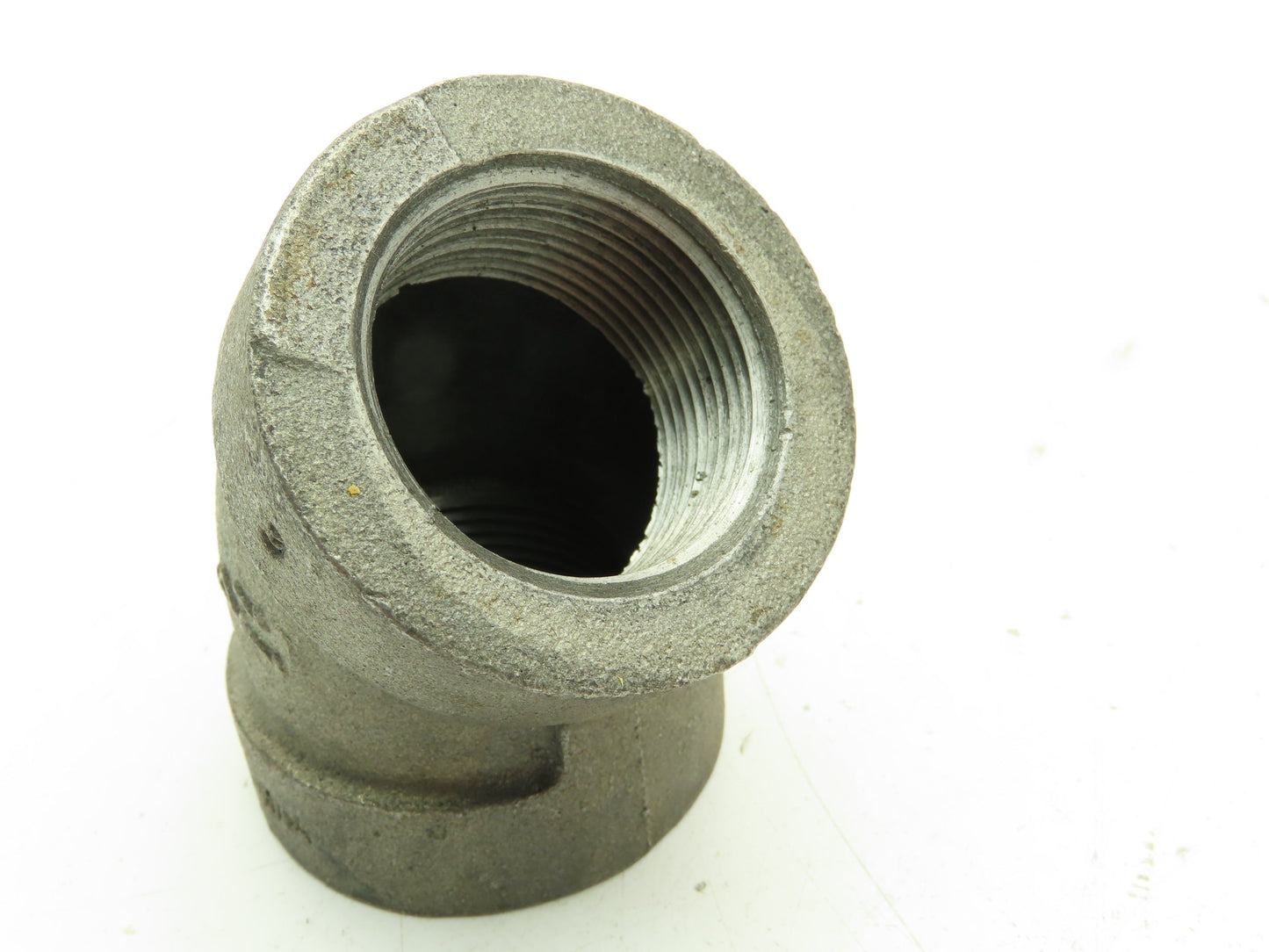 Class 300 Malleable Iron Black Pipe 45° Elbow 1-1/4" Female NPT Lot of 8