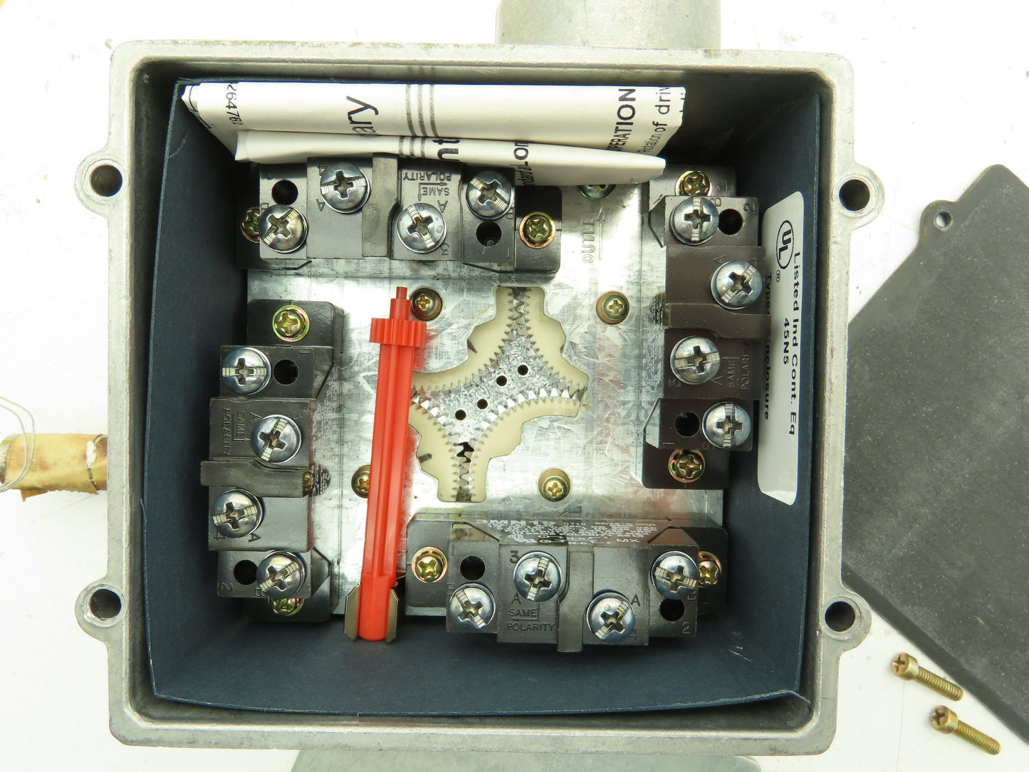 P&H Morris 479Q35D6 Rotary Limit Switch Standard Dwell Cam 36:1 Ratio 4 NO 4 NC