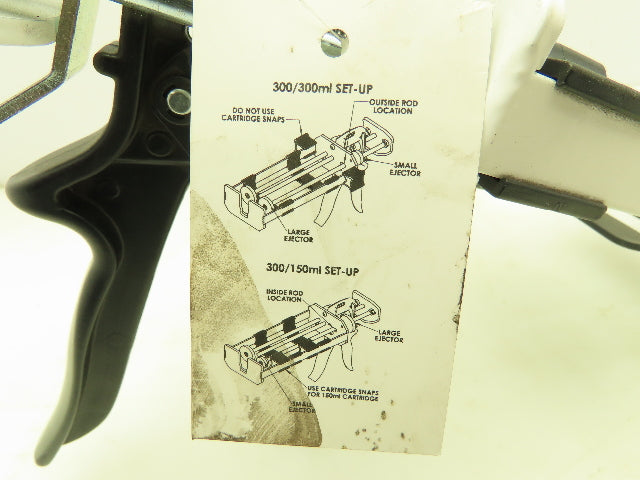 Granger 5UXR2 Manual Dispensing Cartridge Gun Dual Cartridge Epoxy 300/300ml