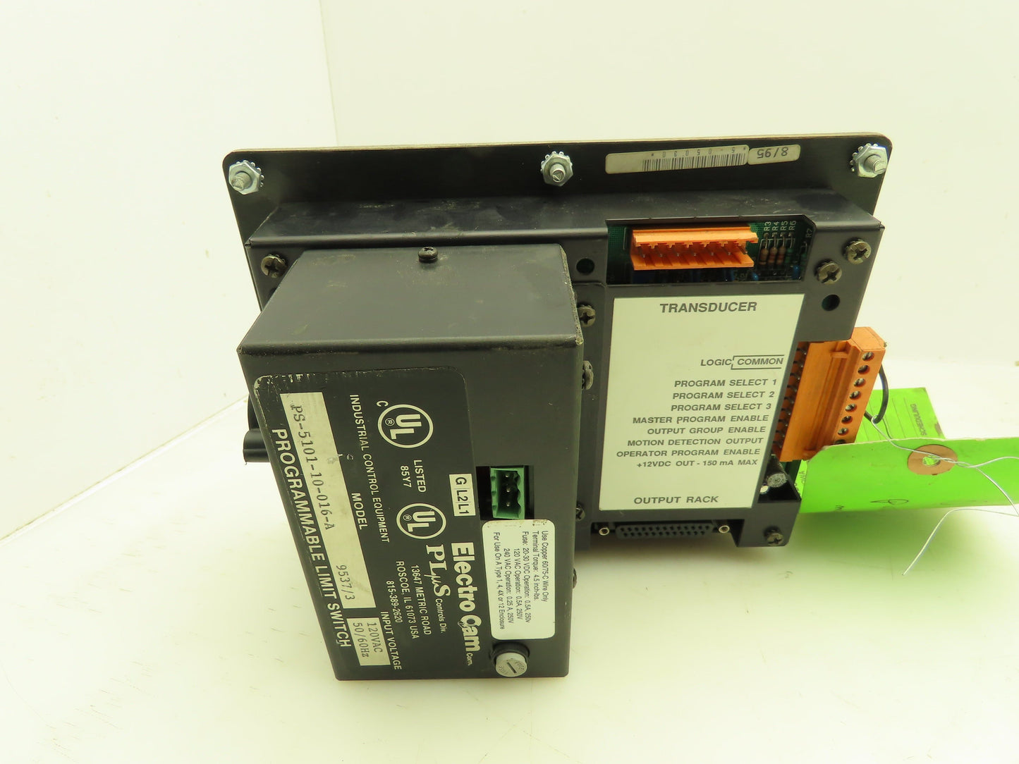 Electro Cam Plus PS-5101-10-016 Programmable Limit Switch 5000 Series