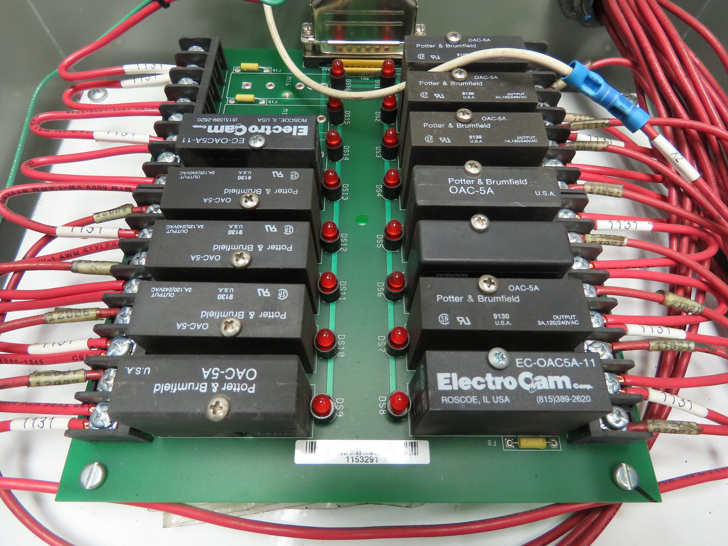 Electro Cam Plus PS-5101-10-016 Programmable Limit Switch I/O Module Enclosure